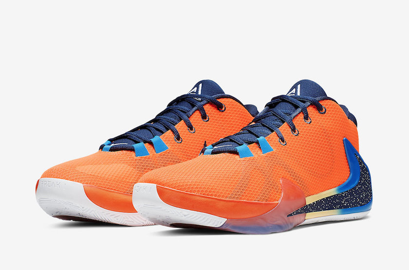 Nike Zoom Freak 1 Total Orange BQ5422-800 Release Date