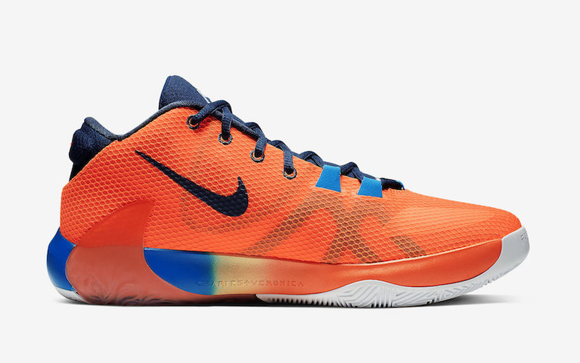 Nike Zoom Freak 1 Total Orange BQ5422-800 Release Date