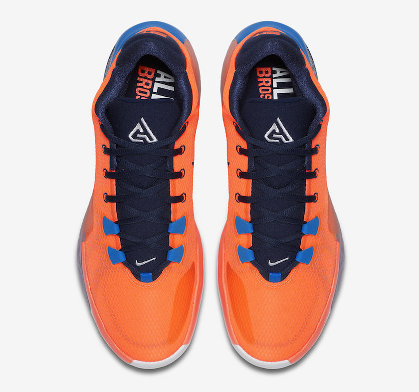 Nike Zoom Freak 1 Total Orange BQ5422-800 Release Date