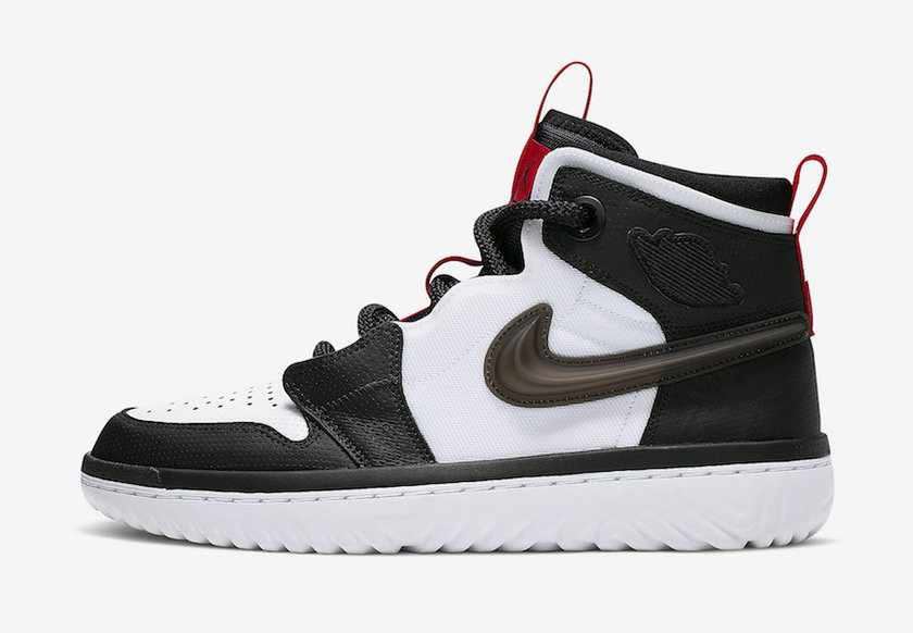 Air Jordan 1 Reactç½è²é»è²çº¢è²AR5321-016åå¸æ¥æ