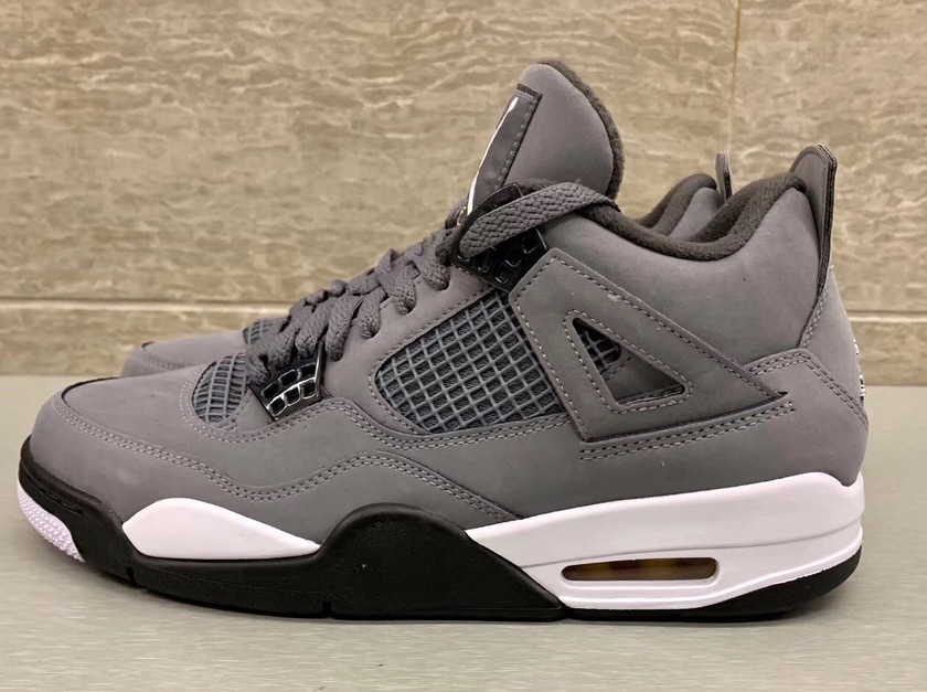 Air Jordan 4 Cool Grey 308497-007 2019åå¸æ¥æ
