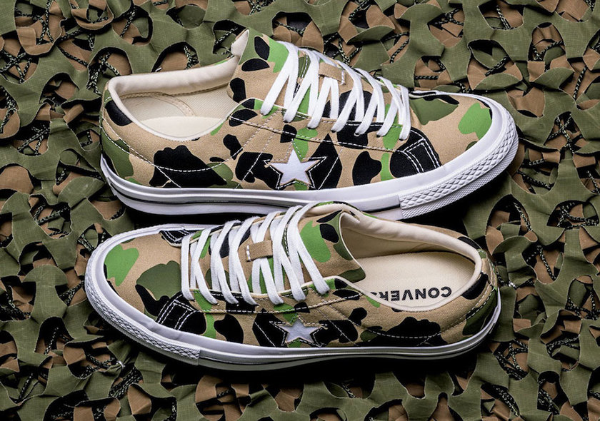 Converse One Star Duck Camoåå¸æ¥æ