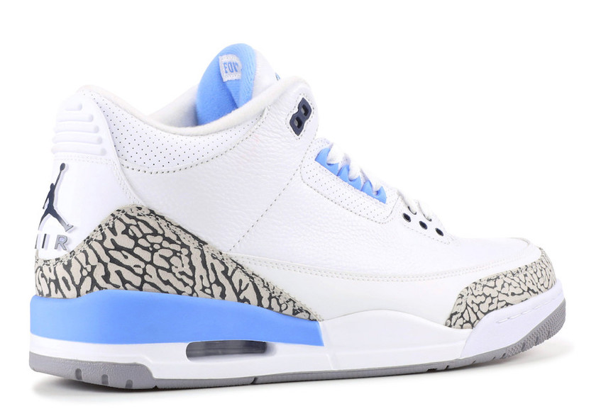 Air Jordan 3 UNC CT8532-104 2020 Release Date 
