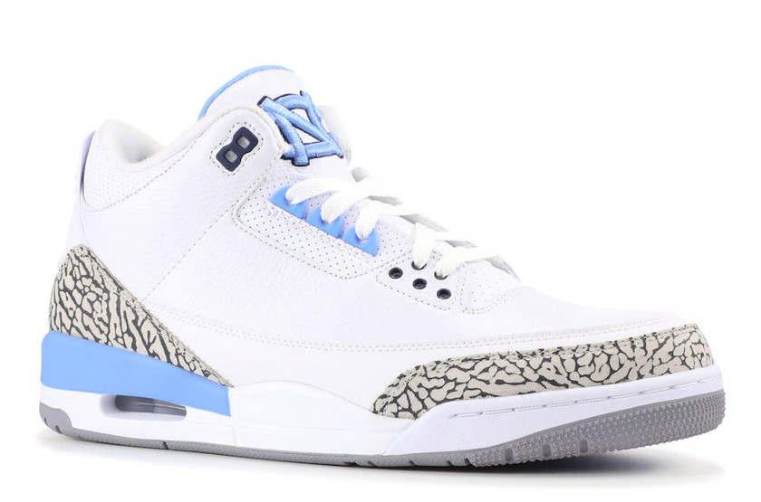 Air Jordan 3 UNC CT8532-104 2020 Release Date 