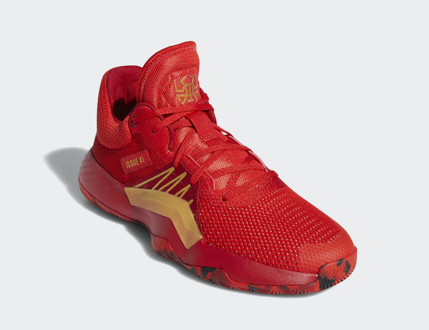 adidas DON Issue 1 Iron Spider EG0490åå¸æ¥æ