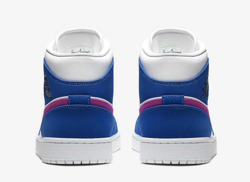 Air Jordan 1 Mid Hyper Royal Violet 554724-451åå:registered:æ¥æ
