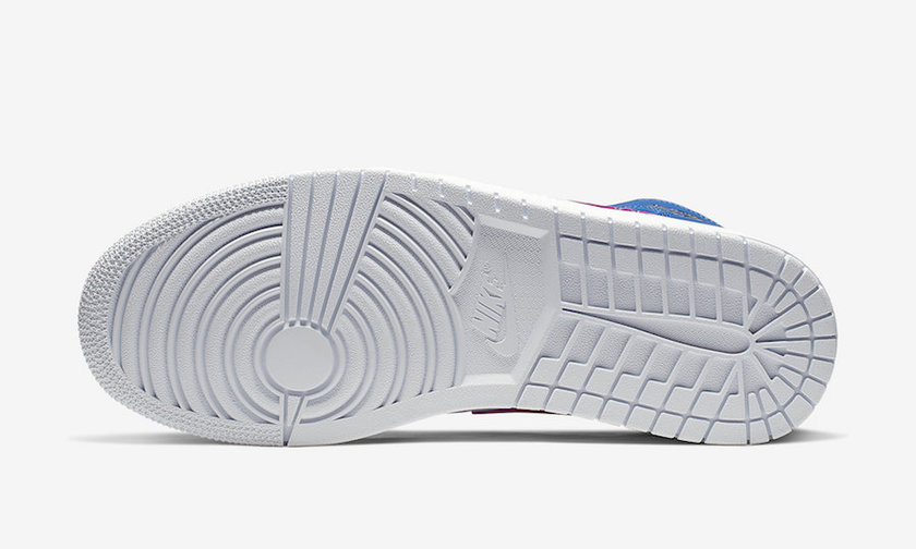 Air Jordan 1 Mid Hyper Royal Violet 554724-451åå:registered:æ¥æ