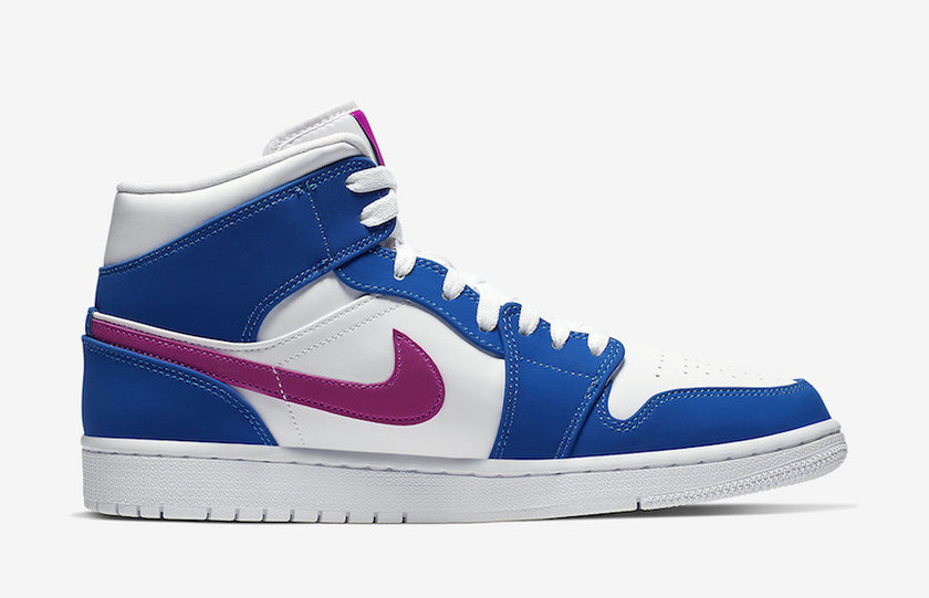 Air Jordan 1 Mid Hyper Royal Violet 554724-451åå:registered:æ¥æ