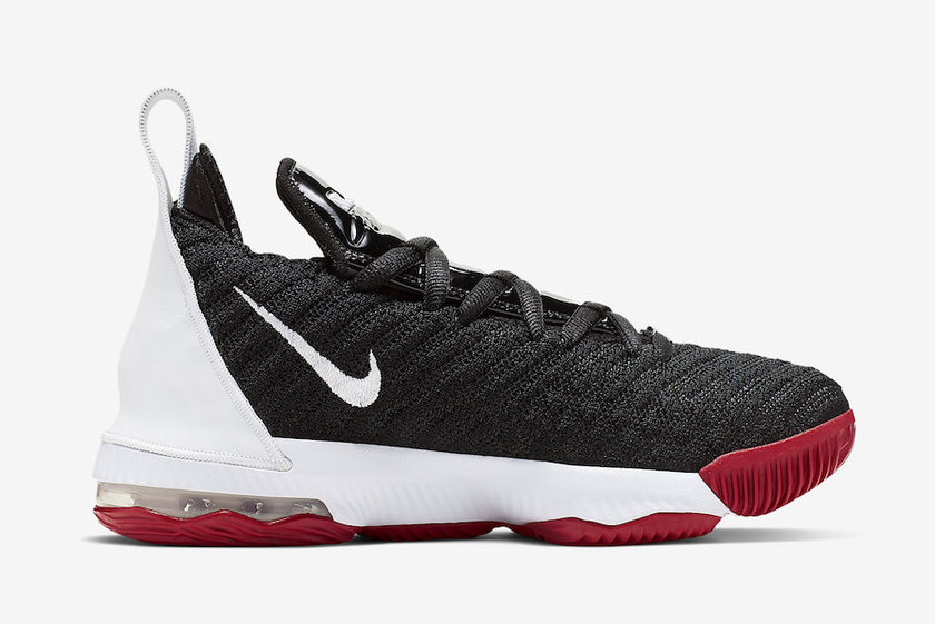Nike LeBron 16 GS Bred AQ2465-016åå¸æ¥æ