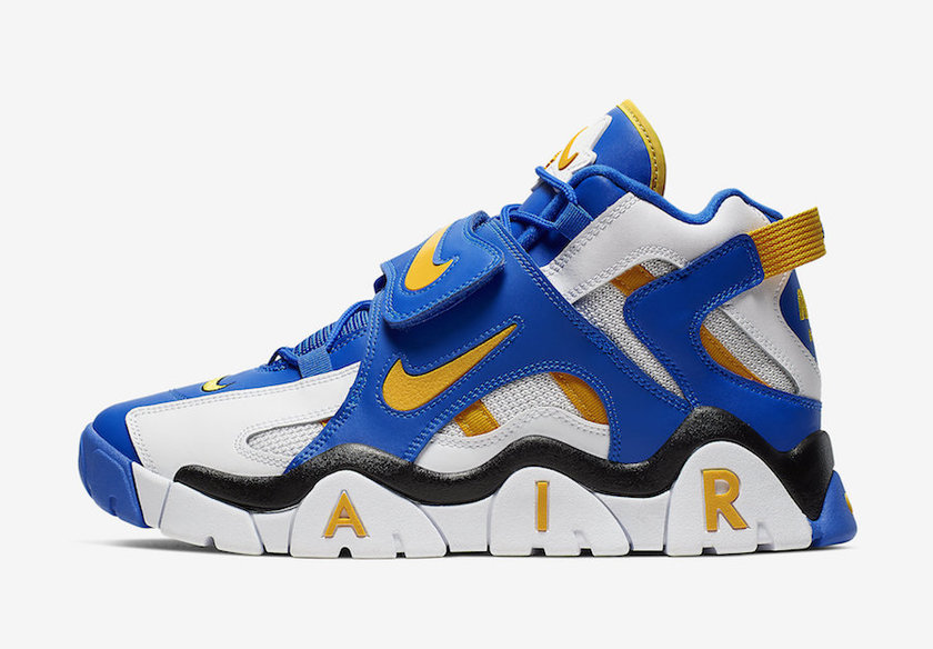 Nike Air Barrage Mid Warriors AT7847-100åå¸æ¥æ