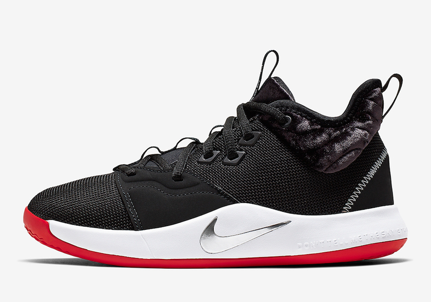 Nike PG 3 GS Velor AQ2462-016åå¸æ¥æ