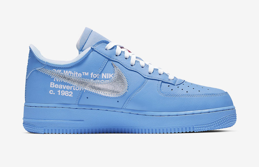 Off-White Nike Air Force 1ä½MCAèå å¥CI1173-400åå¸æ¥æ
