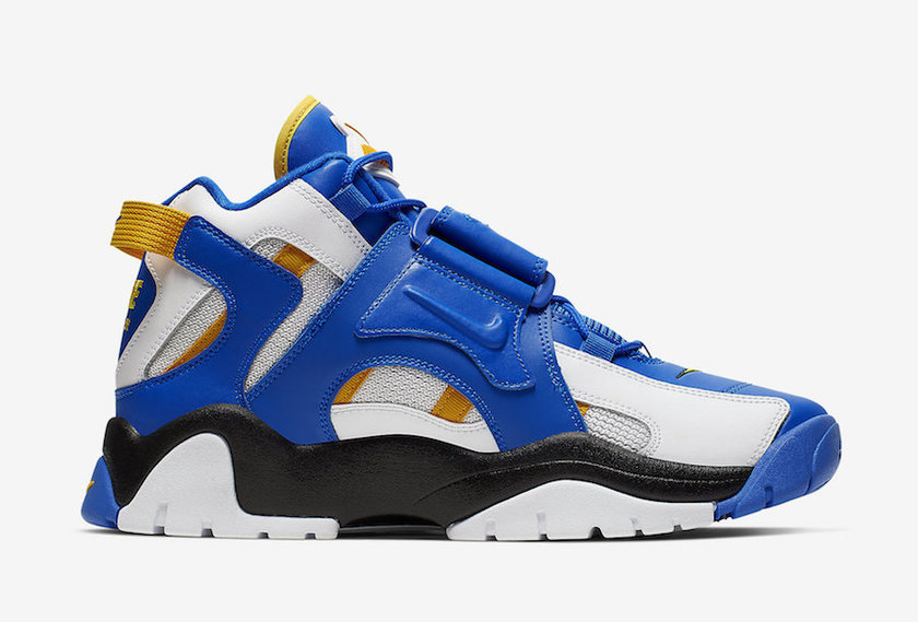 Nike Air Barrage Mid Warriors AT7847-100åå¸æ¥æ