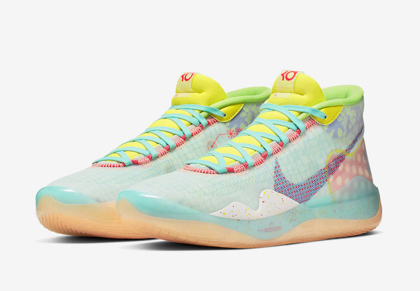 Nike KD 12 EYBL CK1195-300åå¸æ¥æ