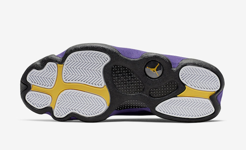 Air Jordan 13 Lakers 414571-105 2019åå¸æ¥æä»·æ ¼