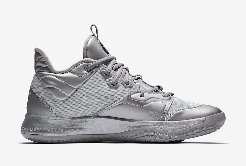 Nike PG 3 NASA Silver Reflective CI2667-001åå¸æ¥æ