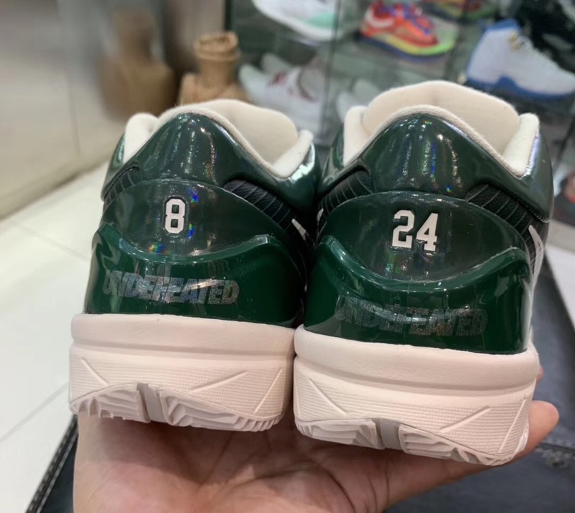 Undefeated Nike Kobe 4 Protro Fir Green CQ3869-301 Release Date