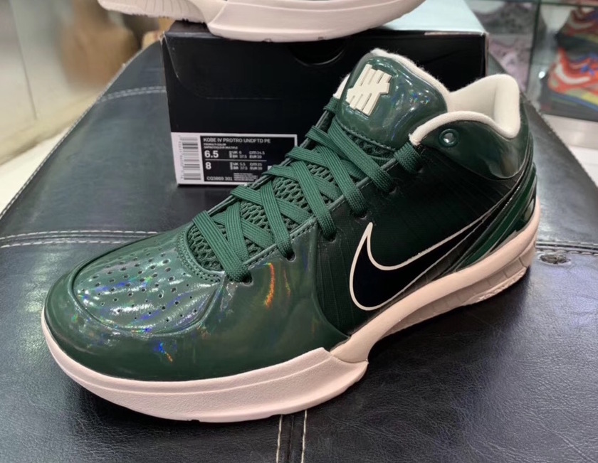 Undefeated Nike Kobe 4 Protro Fir Green CQ3869-301 Release Date