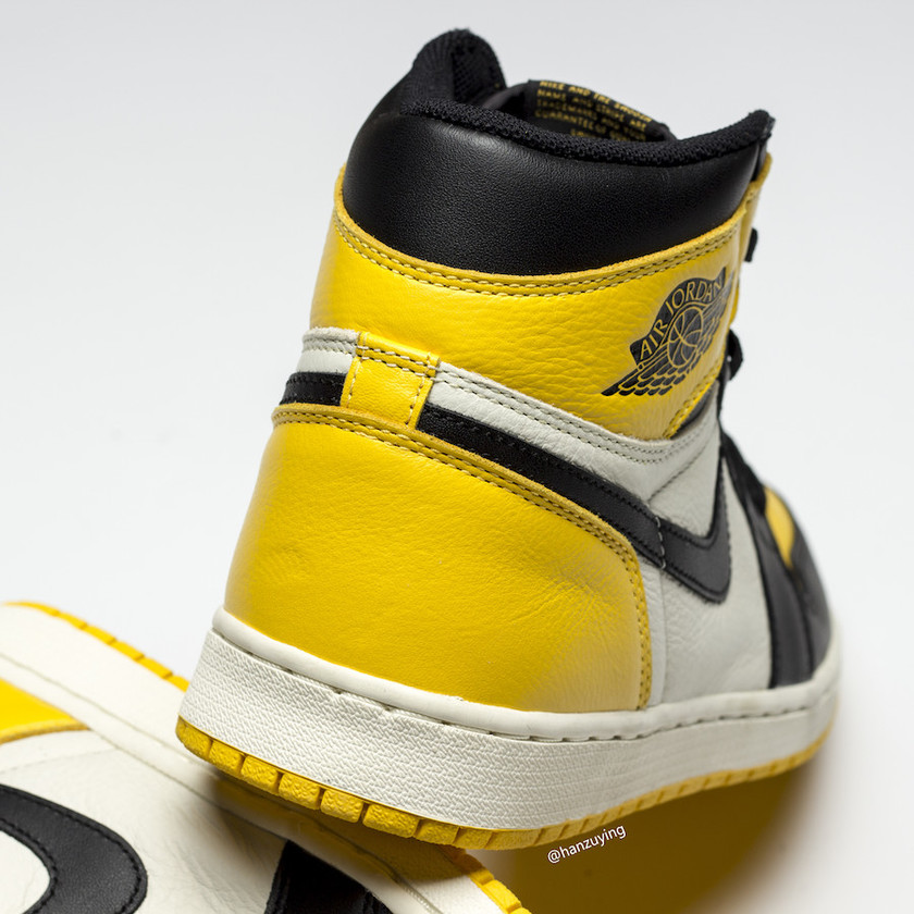 Air Jordan 1 Yellow Toe AR1020-700åå¸æ¥æ