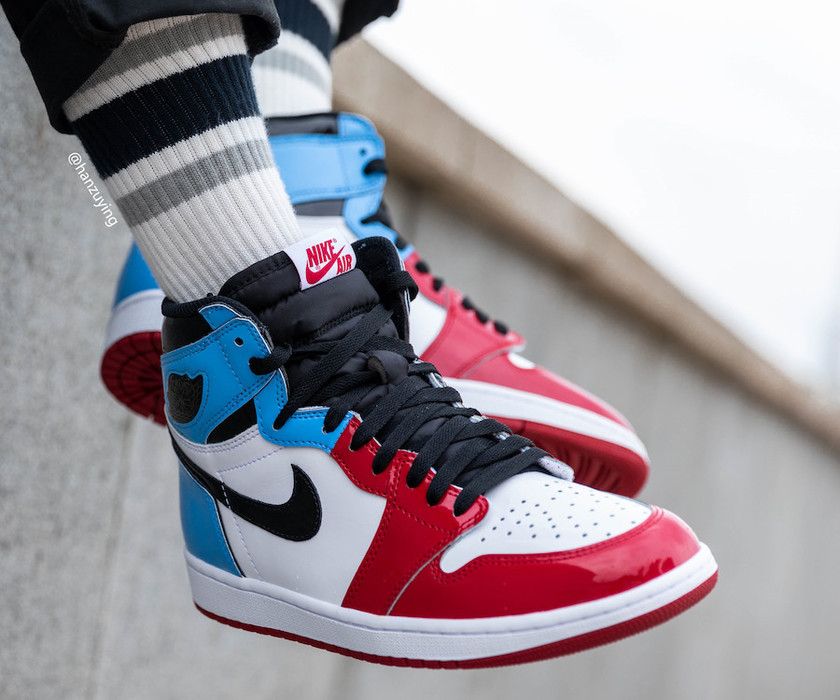 Air Jordan 1 UNC To Chicago Fearless CK5666-100 On-Footåå:registered:æ¥æ