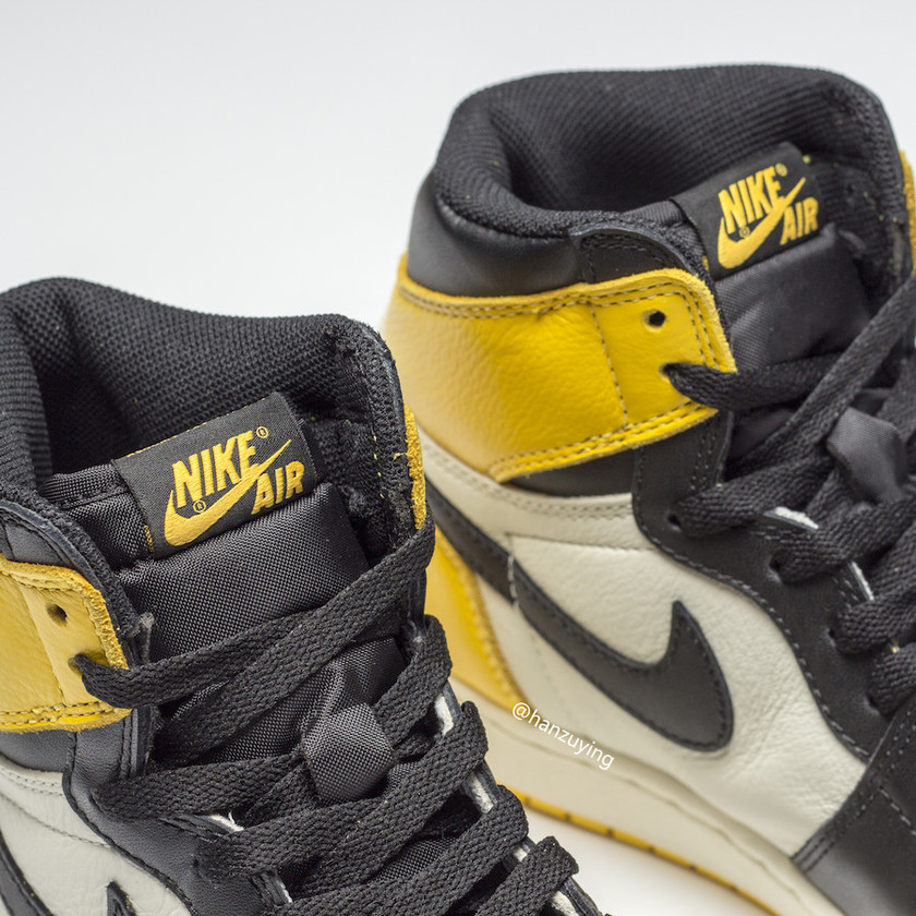 Air Jordan 1 Yellow Toe AR1020-700åå¸æ¥æ