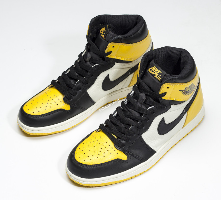 Air Jordan 1 Yellow Toe AR1020-700åå¸æ¥æ