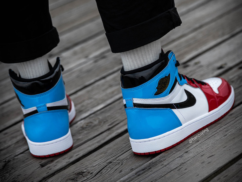 Air Jordan 1 UNC To Chicago Fearless CK5666-100åå¸æ¥æOn-Feet