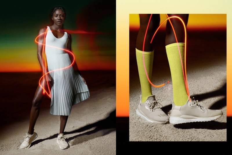 Pharrell x adidas å¨æ°è¯ä¹ SolarHu GlideãGreyscaleãç³»åæ­£å¼ç¼ä½