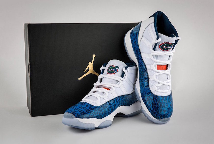 Air Jordan 11 Custom Florida Gatorsæç»Dan Mullen
