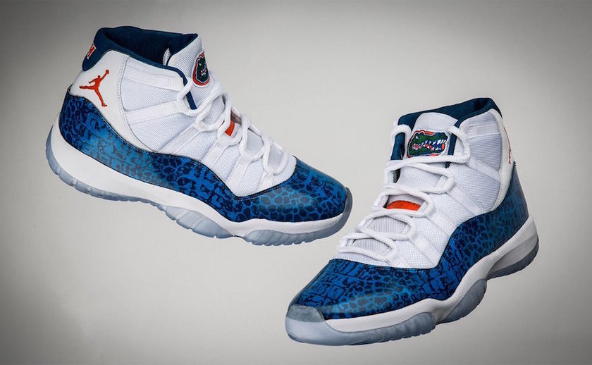 Air Jordan 11 Custom Florida Gatorsæç»Dan Mullen