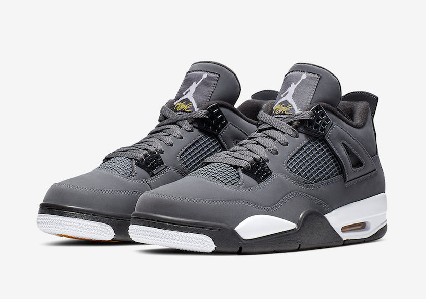Air Jordan 4 Cool Grey 308497-007 2019åå¸æ¥æä»·æ ¼