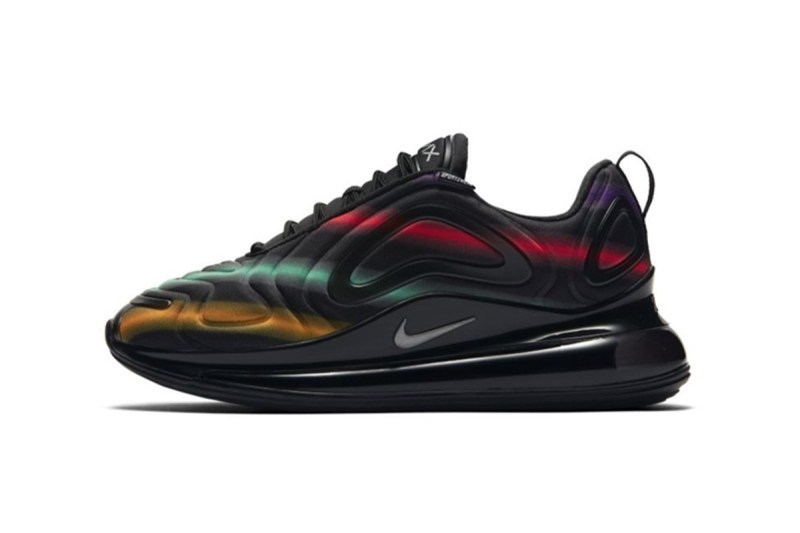 Nike Air Max 720 å¨æ°éè²ãBlack Multiãç¼ä½