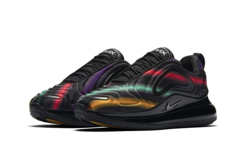 Nike Air Max 720 å¨æ°éè²ãBlack Multiãç¼ä½