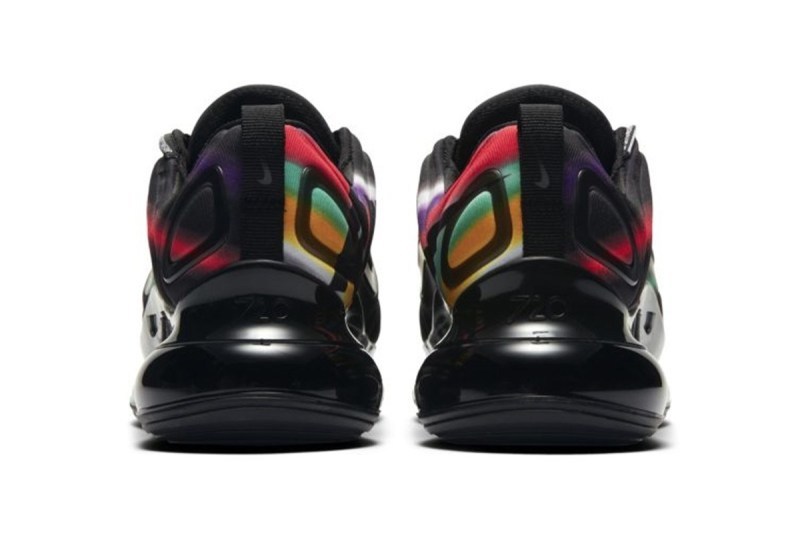 Nike Air Max 720 å¨æ°éè²ãBlack Multiãç¼ä½