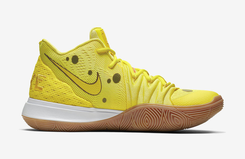 SpongeBob SquarePants Nike Kyrie 5 SpongeBob CJ6951-700å叿¥æ