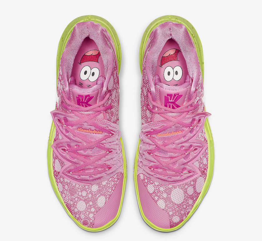 SpongeBob SquarePants Nike Kyrie 5 Patrick Star CJ6951-600å叿¥æ