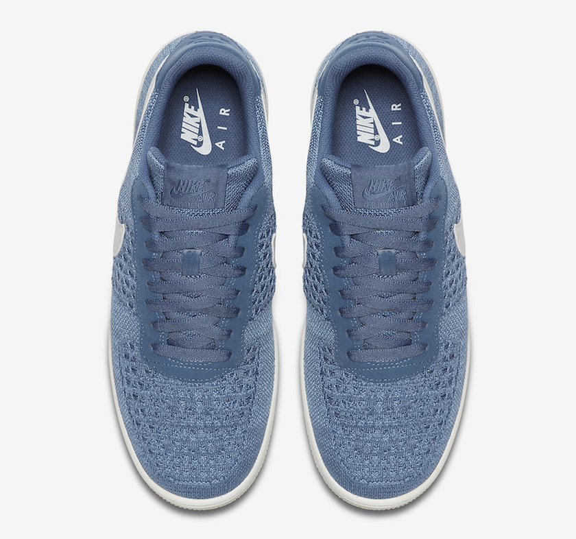 Nike Air Force 1 Flyknit 2.0 Ocean Fog CI0051-400å叿¥æ