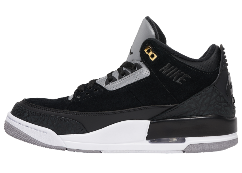 Air Jordan 3 Tinker Black Cement Gold CK4348-007 2019 Release Date