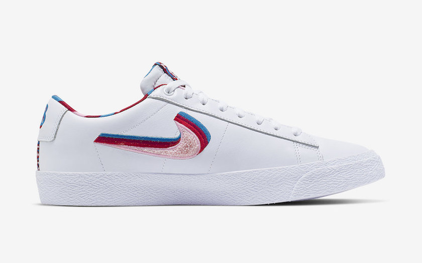 Parra Nike SB Blazer Low CN4507-100 2019åå¸æ¥æä»·æ ¼