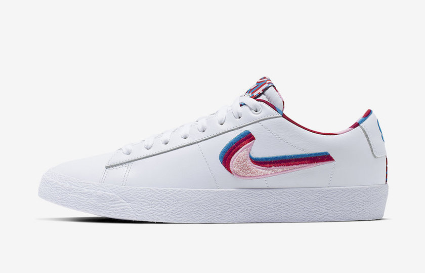 Parra Nike SB Blazer Low CN4507-100 2019åå¸æ¥æä»·æ ¼