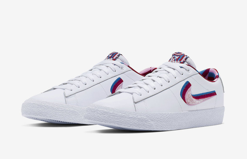 Parra Nike SB Blazer Low CN4507-100 2019åå¸æ¥æä»·æ ¼