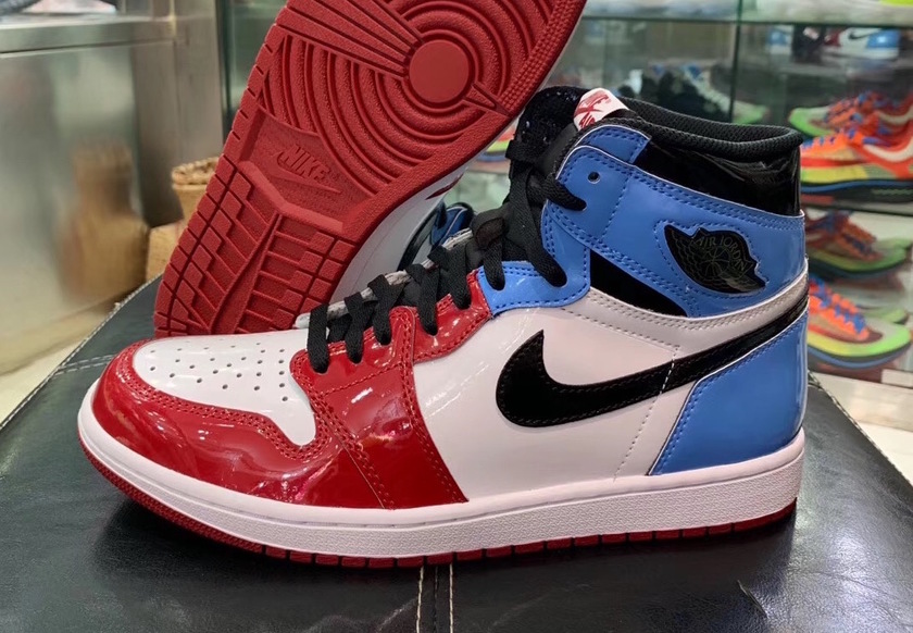 Air Jordan 1 UNC To Chicago Fearless CK5666-100 2019åå¸æ¥æ