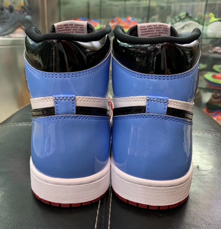 Air Jordan 1 UNC To Chicago Fearless CK5666-100 2019åå¸æ¥æ