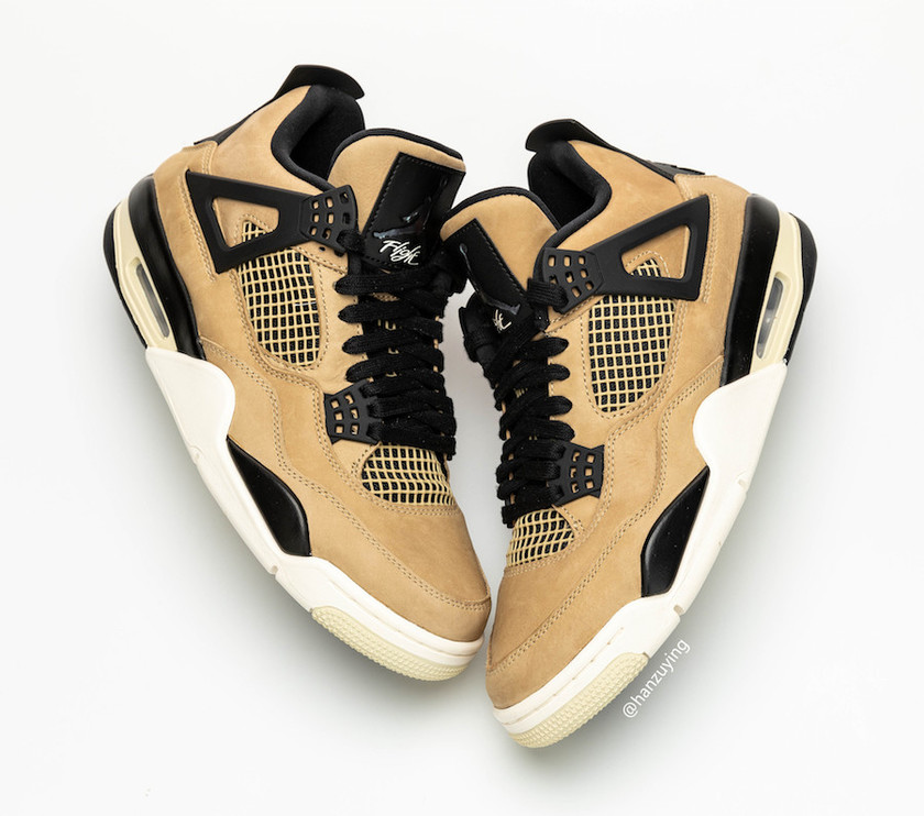 Air Jordan 4 Mushroom WMNS AQ9129-200å叿¥æ