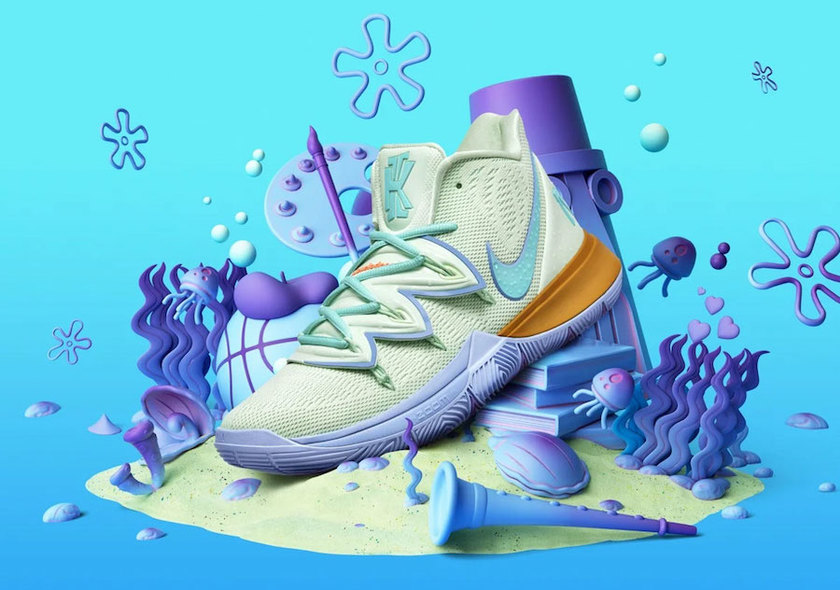 Nike Kyrie 5 Squidward CJ6951-300å叿¥æ