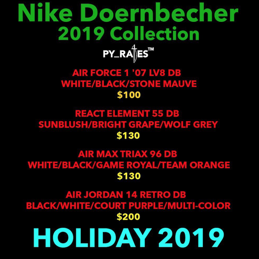 Nike Doernbecher 2019ç³»åå叿¥æ