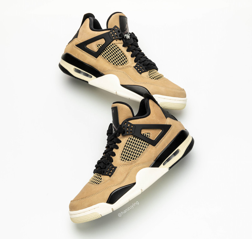 Air Jordan 4 Mushroom WMNS AQ9129-200å叿¥æ