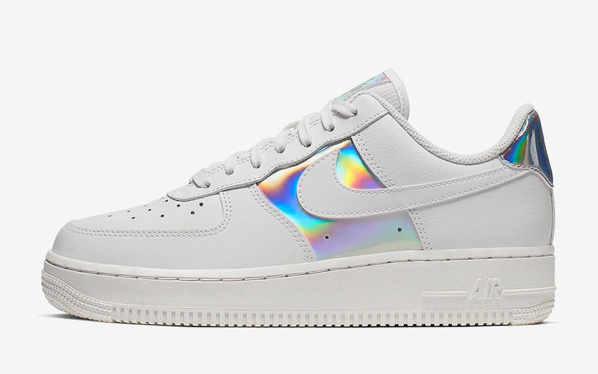 Nike Air Force 1 Low White Iridescent Pack CJ9704-100åå¸æ¥æ