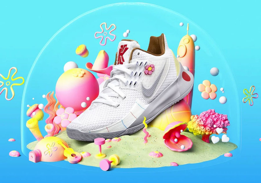 Nike Kyrie Low 2 Sandy Cheeks CJ6953-100åå:registered:æ¥æ