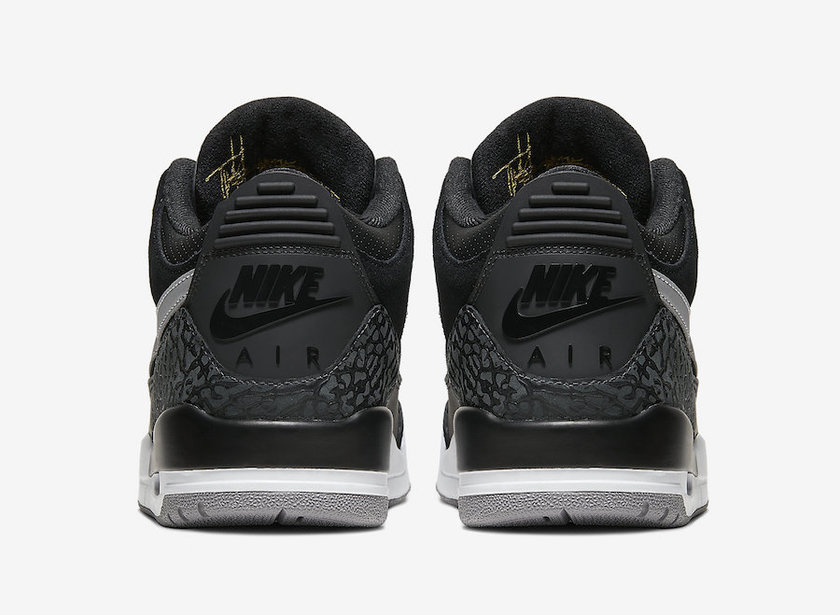 Air Jordan 3 Tinker Black Cement Grey CK4348-007 2019åå¸æ¥æ